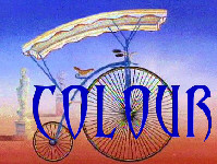 Colour: At last, the pennyfarthing!