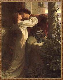 Romeo and Juliet by Sir Frank Dicksee